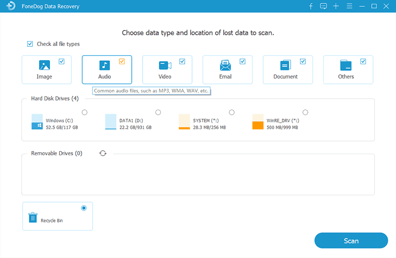 データ復元ソフトを使用してWindowsの破損したごみ箱を修正する