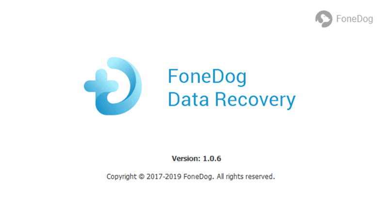 FoneDogデータ回復プログラムを起動する