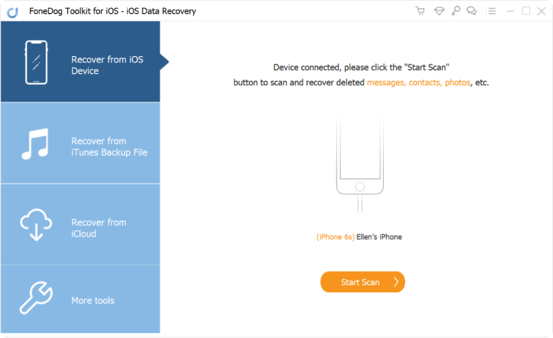 iOSとコンピュータを接続する