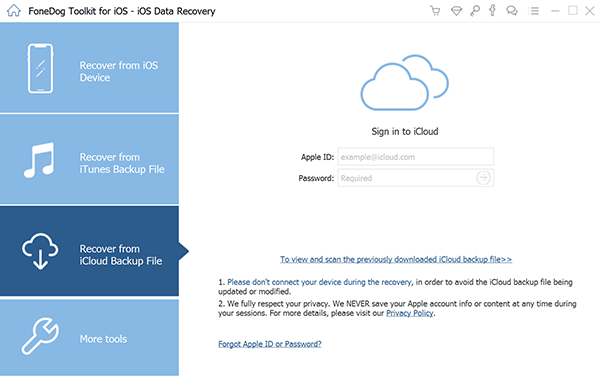 iCloudを使用してiPhoneで削除されたファイルを回復する