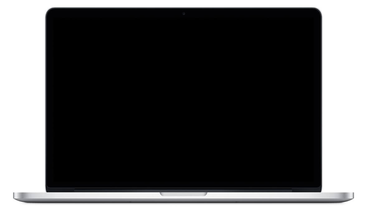 Macbook Proのブラックスクリーン