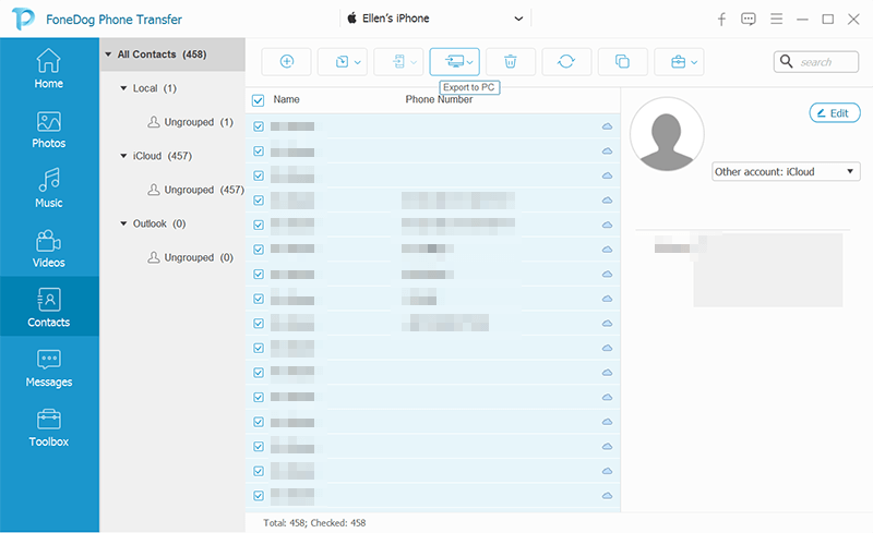 iCloudなしでiPhoneからiPhoneにメッセージを転送する - FoneDog Phone Transfer