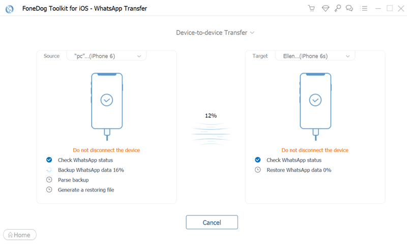 FoneDogWhatsApp転送を使用してAndroidからiPhoneにWhatsAppチャットを転送する