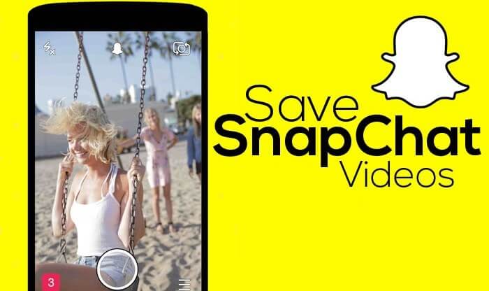 Snapchatの動画を保存