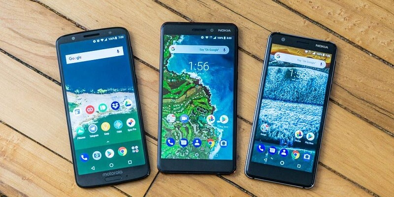 Androidの携帯電話はノーサービスAndroidと言う