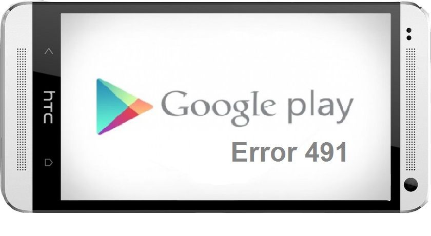 エラー491 Code Google Playのエラーを修正