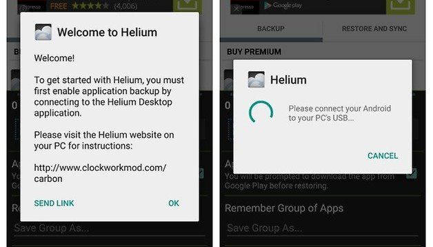トップツールアプリとアプリデータのバックアップAndroid Helium