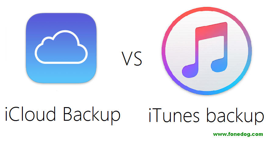 iCloudバックアップとiTunesバックアップ