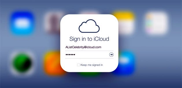 iCloudにサインインして、何が見えるかを確認します