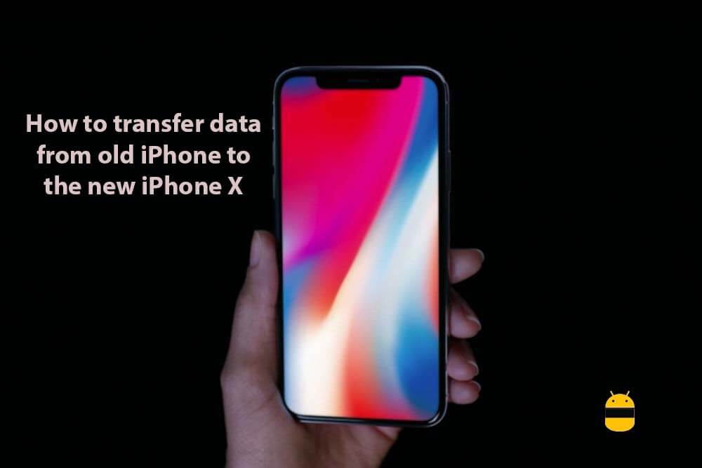 旧式のiphoneから新しいiphone-xへの転送データ