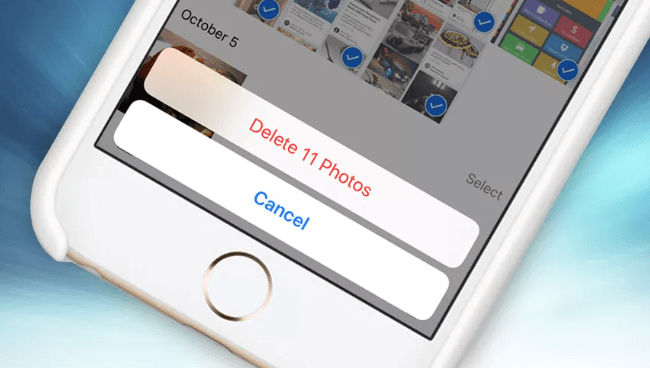 iPhoneから削除された写真を消去する方法