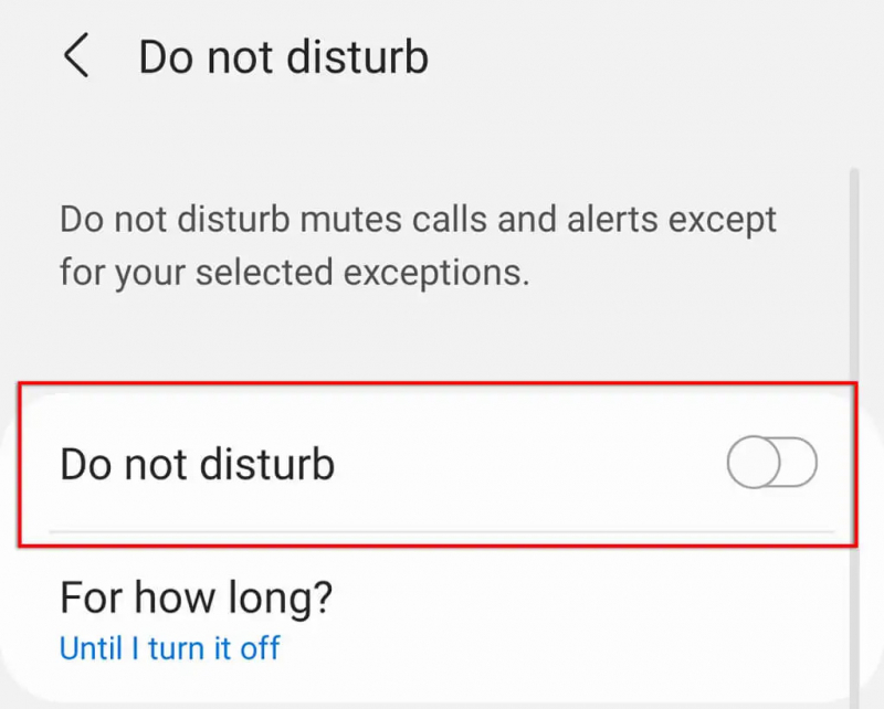 WhatsApp の通知音が機能しない問題を修正: 「おやすみモード」になっていないことを確認してください