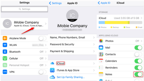 iCloudを使用してiPhoneの問題で最近削除されたメモフォルダを修正する方法