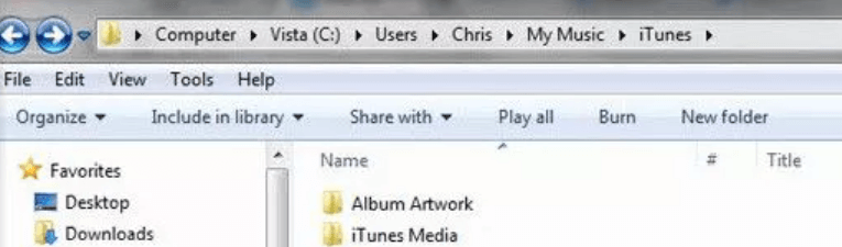 Locations of The iTunes Media Folder on Different Devices