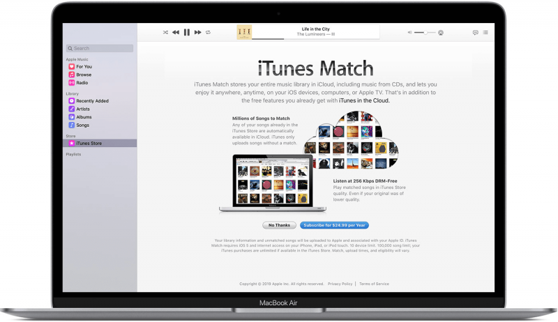 iTunes Matchをオフにして、音楽がiPhoneに転送されない問題を修正します