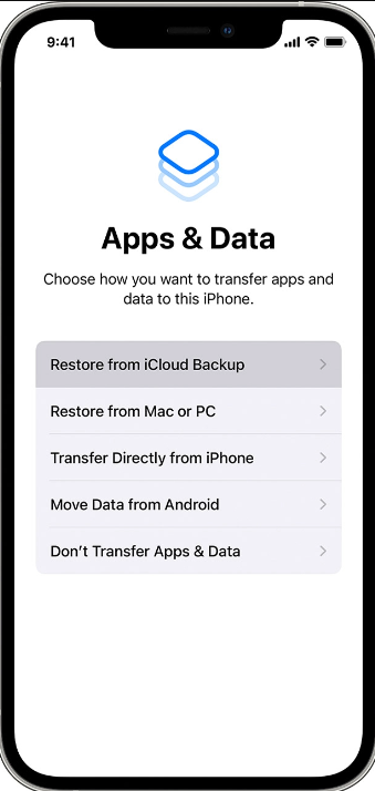 無料のiPhoneテキストメッセージの回復：iCloud
