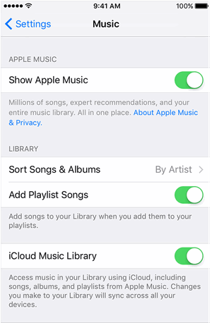 iCloudを使用してiPadの音楽をAndroidに転送する