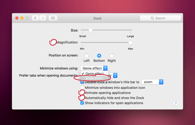 急速にDock_previewをスピードアップ