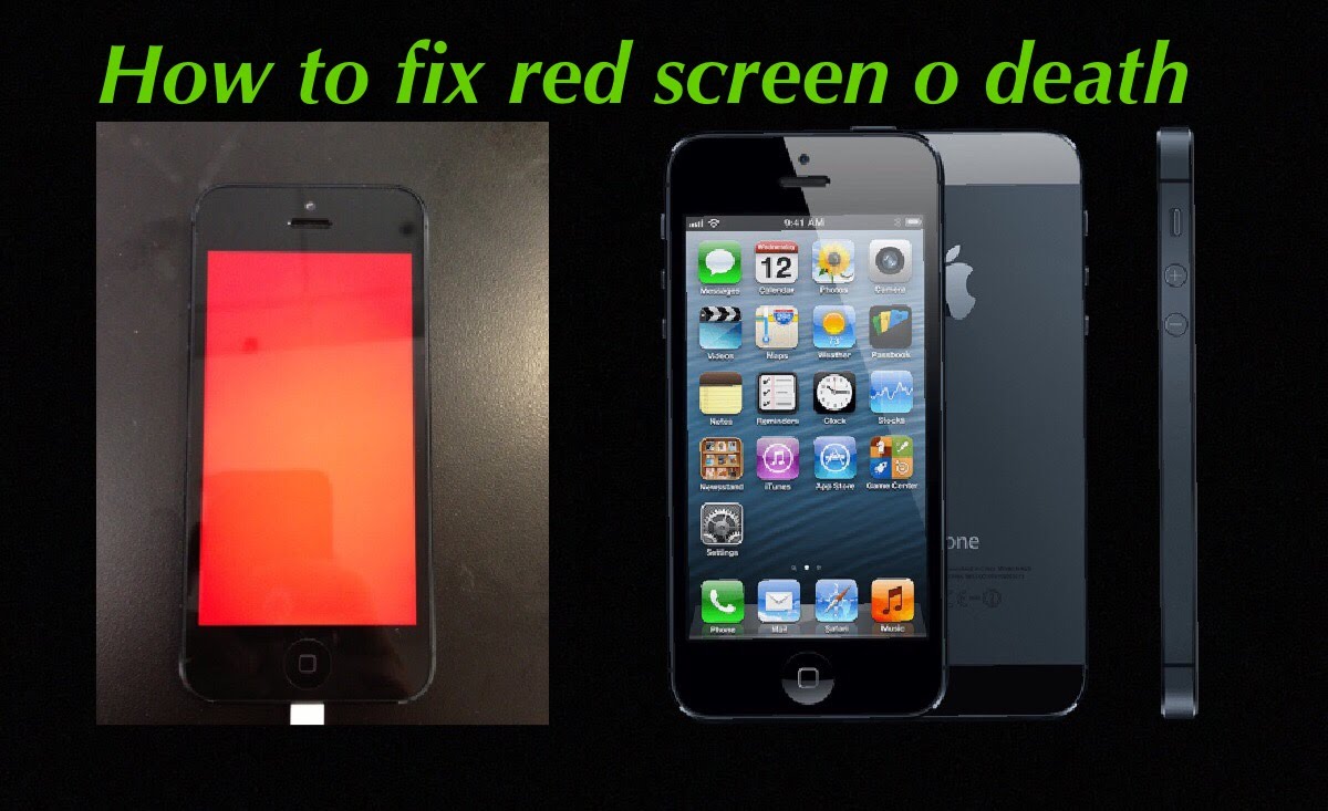 Red Screen Death Iphoneを修正しました。