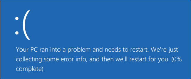 Windows 10ブルースクリーンの修正