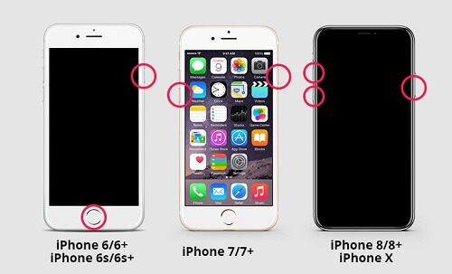 リセット画面でスタックしたiPhoneを修正するには、iPhoneを強制的に再起動します