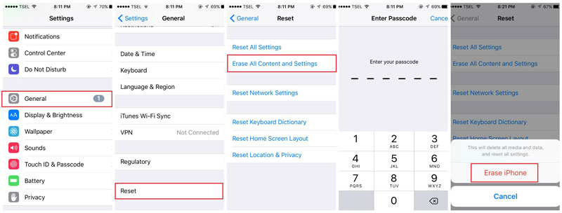 iCloudバックアップファイルにアクセスする