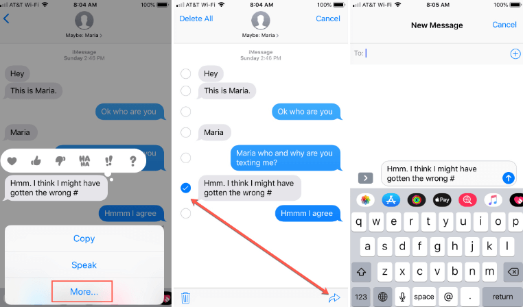 iPhone から iMessage をエクスポートする