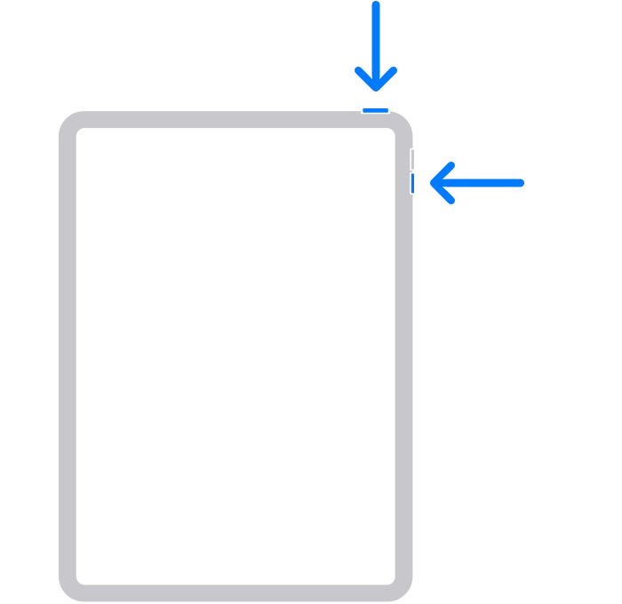 iPadが再起動し続けるときにFaceIDでiPadを再起動する