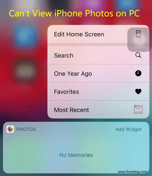 PCでiPhoneの写真を表示できない理由