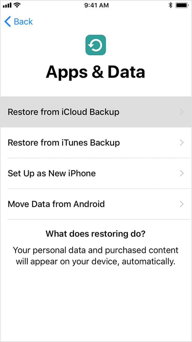 iCloudバックアップを使用してiPhoneで削除されたメッセージを再表示する