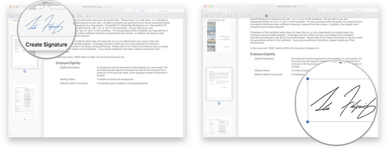 画像の署名をトリミングする方法