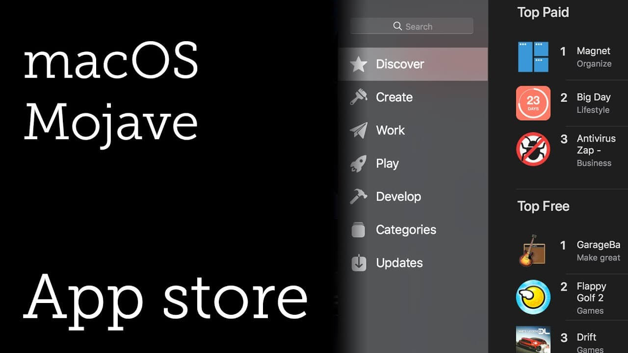 MacOSの新機能Mojave 10.14