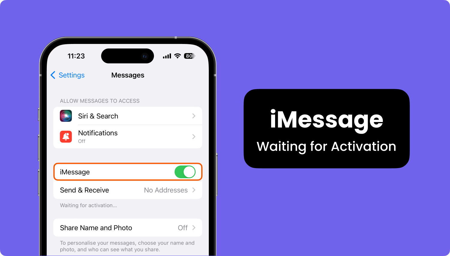 iMessageがオーディオメッセージを保存する場所を確認する