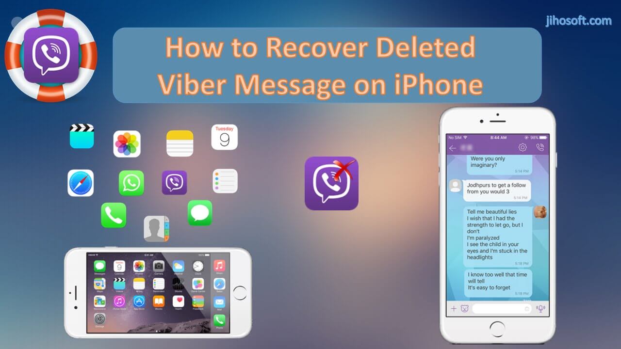 Viberメッセージを回復する