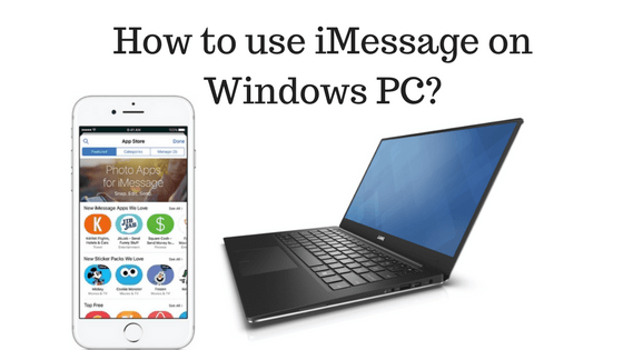 Windows上でimessageを使用する方法