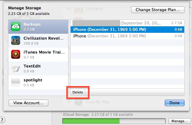 Macを使用してiPhoneのバックアップを削除する方法