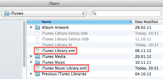 iTunesライブラリのXNUMXつのファイルを削除します