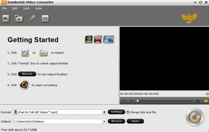 DumboFab Video Converter を使用して MKV を iTunes に変換する