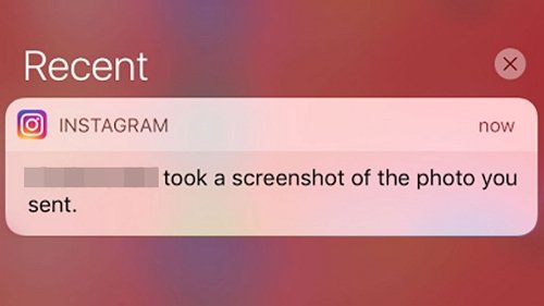 Instagramのスクリーンショットを撮ると誰かに通知を受け取ることができますか？