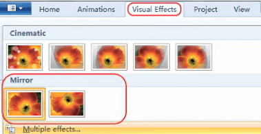 Windows ムービー メーカーでビデオをミラーリングする方法