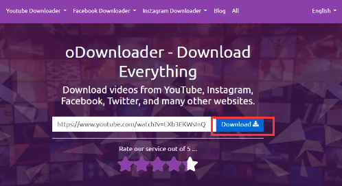 oDownloader を使用して YouTube からオーディオをカットする