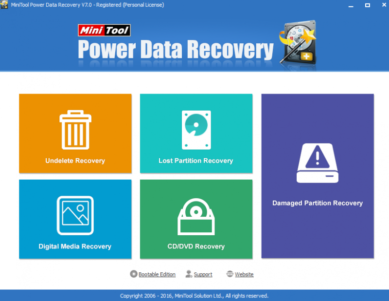 MiniTool Power DataRecoveryはSanDiskSDカードの回復に使用できます