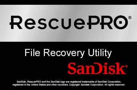 SanDiskRescuePROはSanDiskSDカードの回復に使用できます