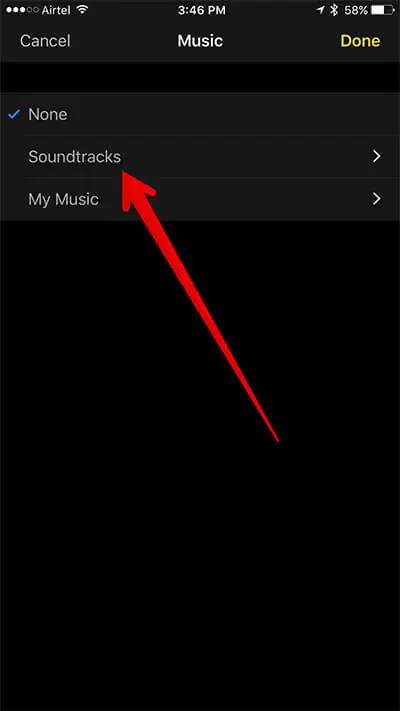 クリップを使用してiOSデバイスのビデオアプリに音楽を追加する