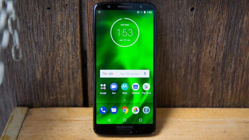 トップ10ベストアンドロイド携帯電話2018 Motorola Moto G6