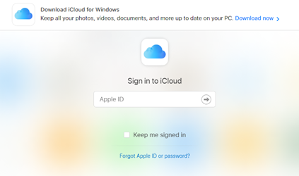 iCloudを使用してデータを転送する