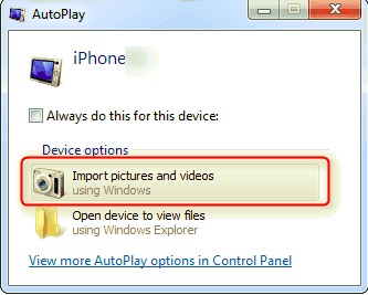 Windowsを使用してiPhoneからハードドライブに写真を転送する