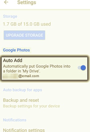 Googleフォトを使用してAndroidからAndroidに写真を転送する