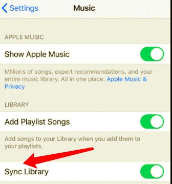 ライブラリを同期してiPhoneの音楽をMacに転送