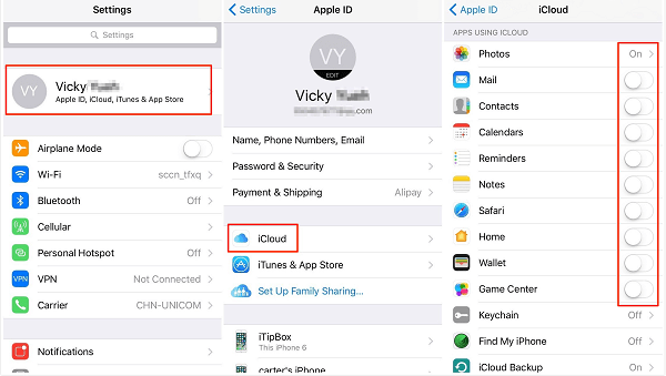 IphoneからIphoneにデータを転送する